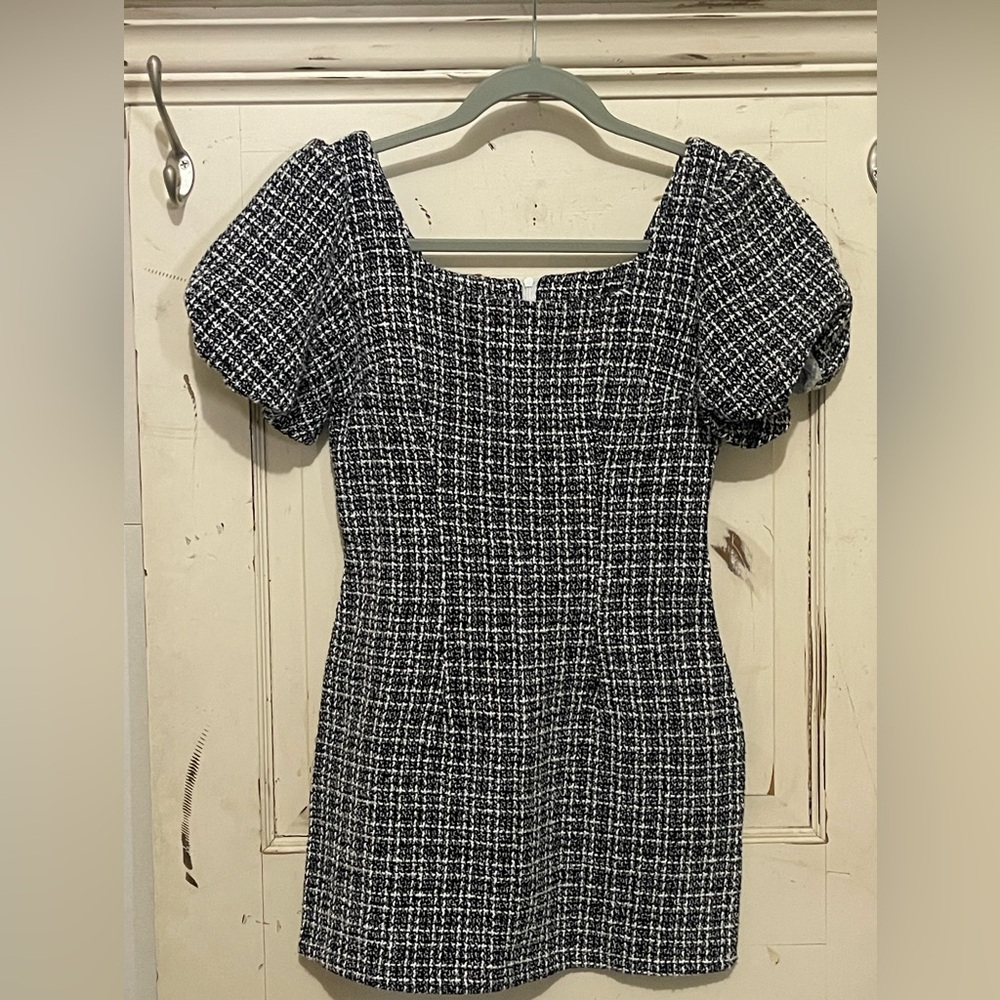 SHEIN Black and White Mini Dress NWOT Size XS